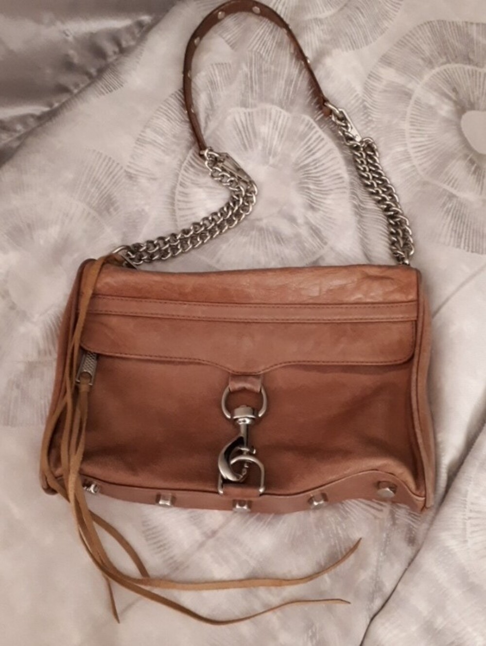 Rebecca Minkoff Brown Leather Shoulder Bag Vintage MAC